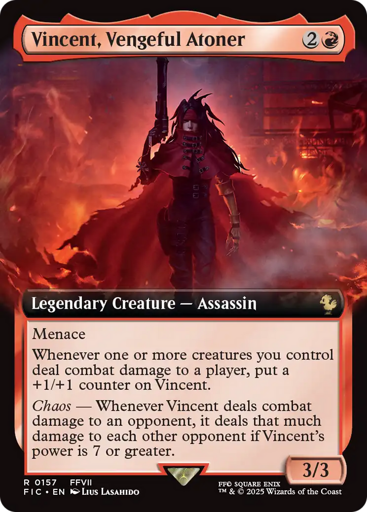Vincent, Vengeful Atoner (Extended Art) [FINAL FANTASY Commander] | Impulse Games and Hobbies