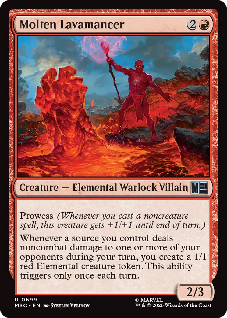 Molten Lavamancer [Marvel Super Heroes Commander] | Impulse Games and Hobbies