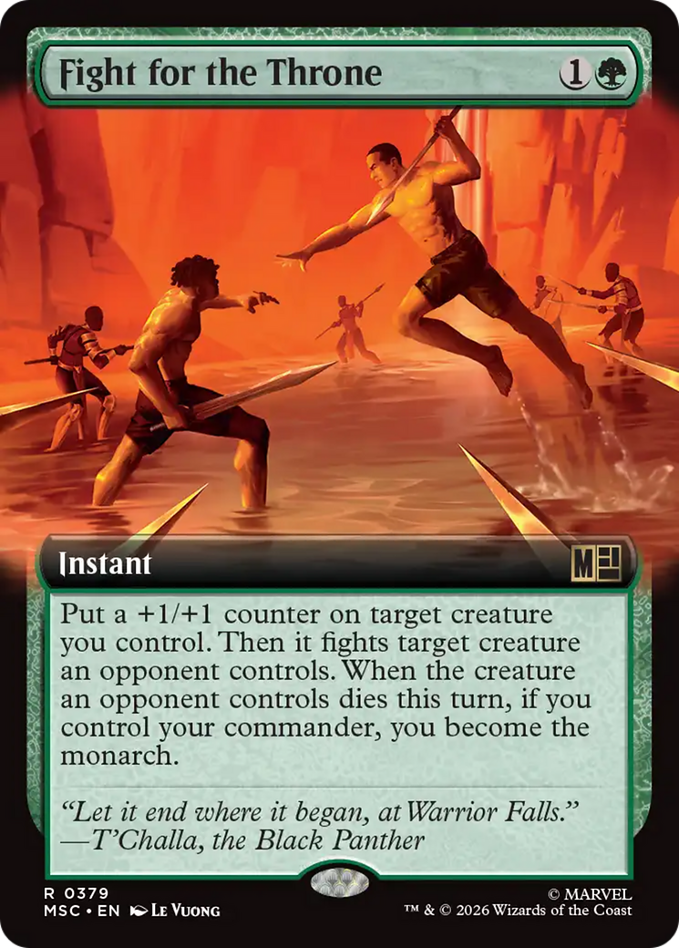 Fight for the Throne (Extended Art) [Marvel Super Heroes Commander] | Impulse Games and Hobbies