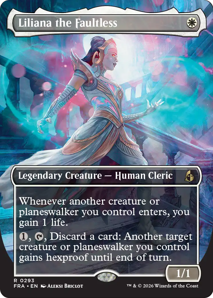 Liliana the Faultless (Borderless) [Reality Fracture] | Impulse Games and Hobbies