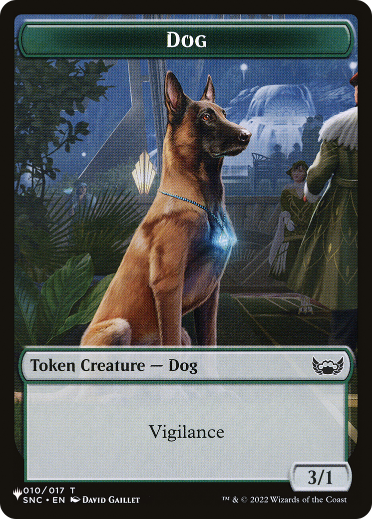 Shapeshifter // Dog Double-Sided Token [The List] | Impulse Games and Hobbies