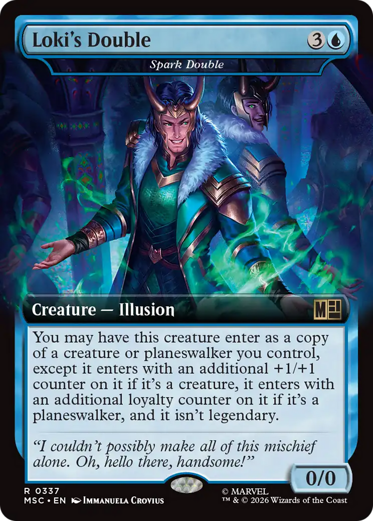 Loki's Double - Spark Double (Extended Art) [Marvel Super Heroes Commander] | Impulse Games and Hobbies