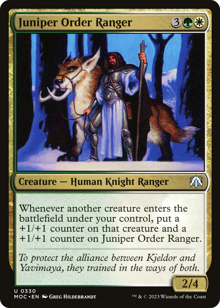 Juniper Order Ranger [March of the Machine Commander] | Impulse Games and Hobbies