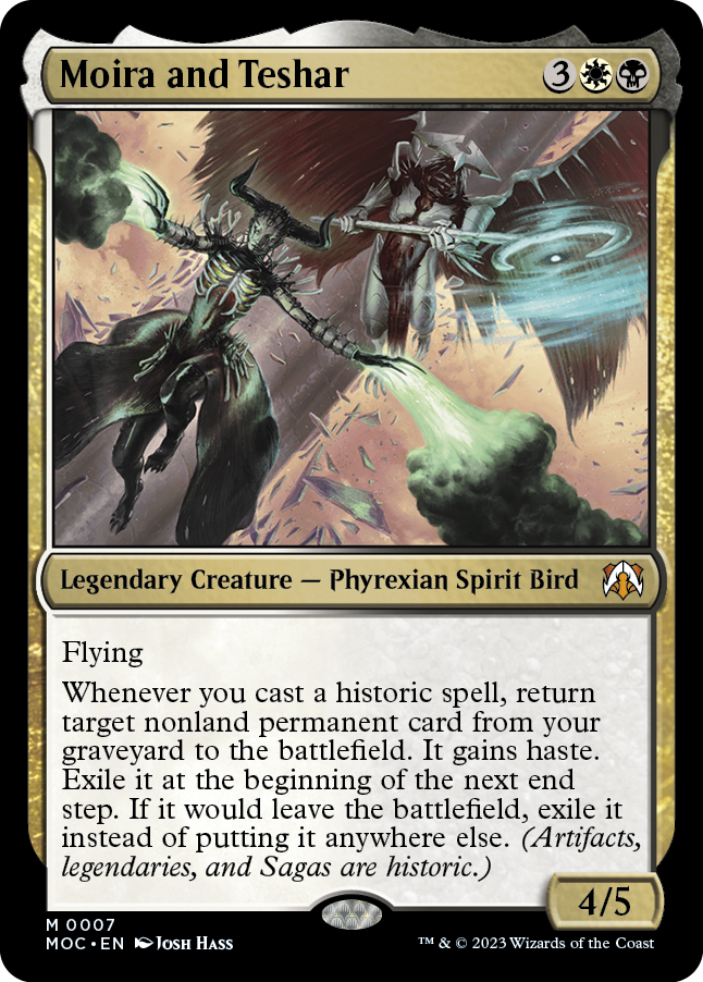 Moira and Teshar [March of the Machine Commander] | Impulse Games and Hobbies