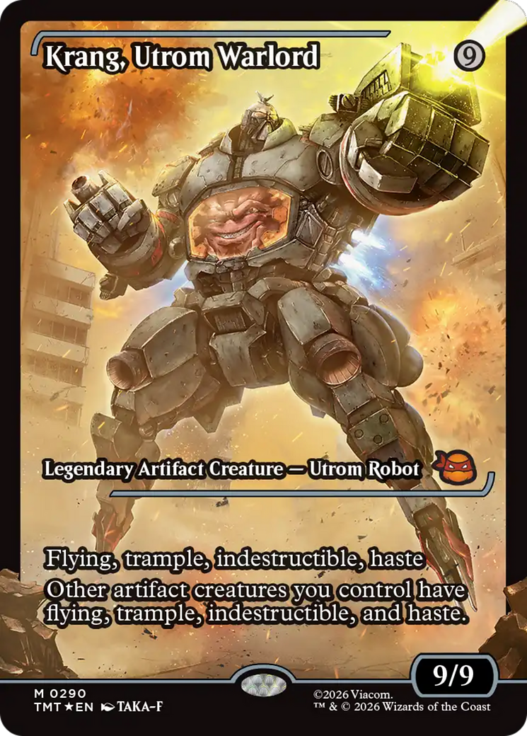 Krang, Utrom Warlord (Showcase) [Teenage Mutant Ninja Turtles] | Impulse Games and Hobbies