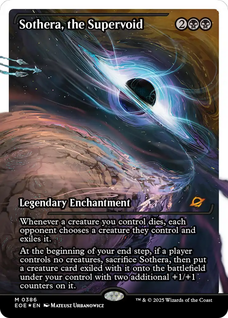 Sothera, the Supervoid (Fracture Foil) [Edge of Eternities] | Impulse Games and Hobbies