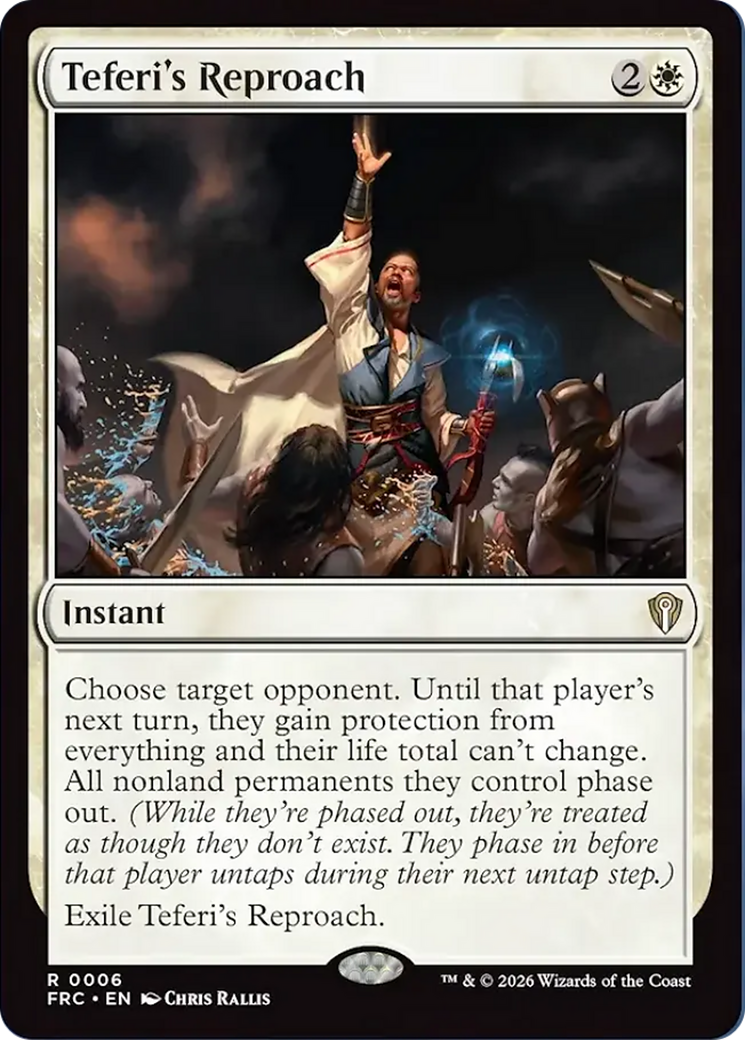 Teferi's Reproach [Reality Fracture Commander] | Impulse Games and Hobbies