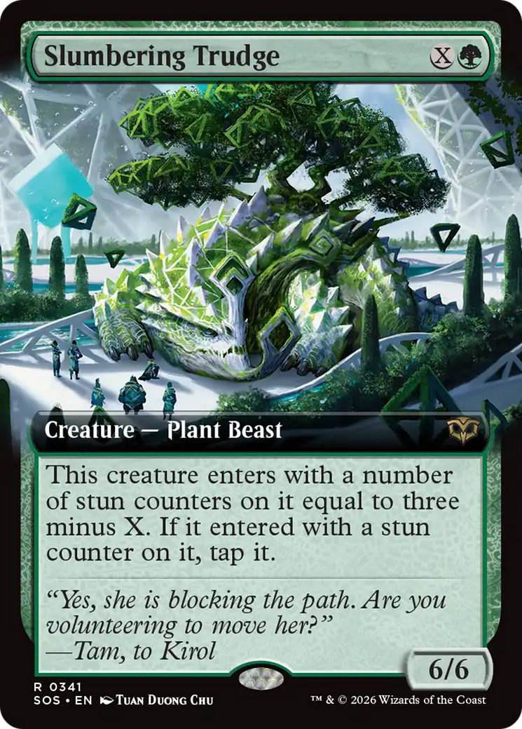 Slumbering Trudge (Extended Art) [Secrets of Strixhaven] | Impulse Games and Hobbies