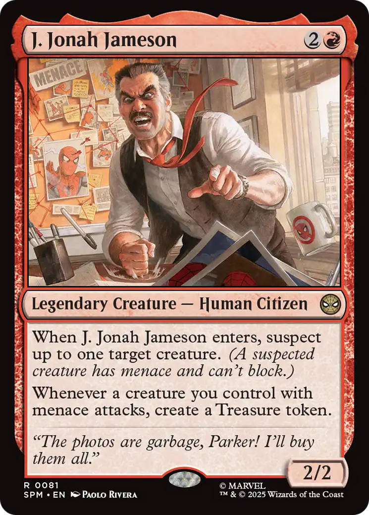 J. Jonah Jameson [Marvel's Spider-Man] | Impulse Games and Hobbies