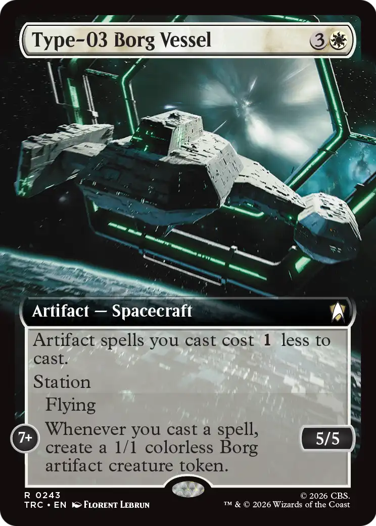 Type-03 Borg Vessel (Extended Art) [Star Trek Commander] | Impulse Games and Hobbies