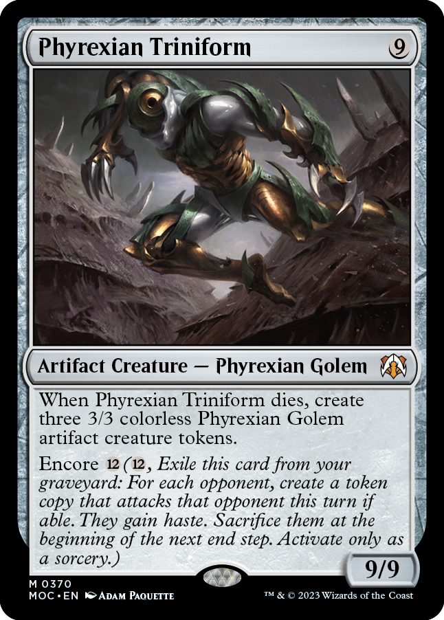 Phyrexian Triniform [March of the Machine Commander] | Impulse Games and Hobbies