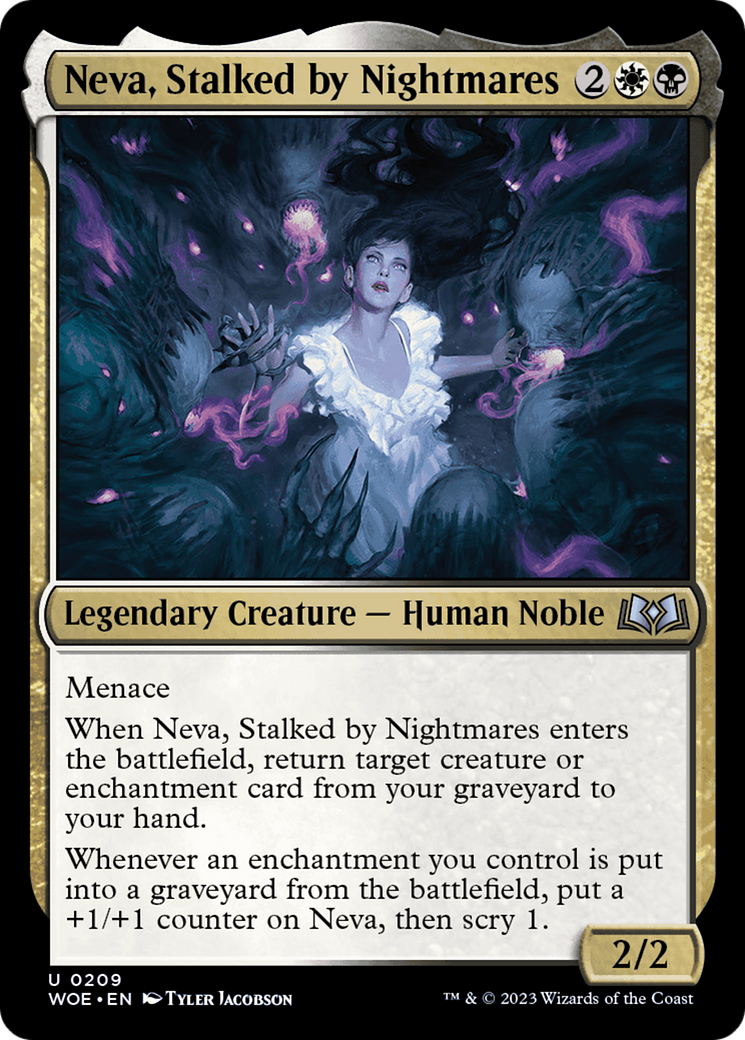 Neva, Stalked by Nightmares [Wilds of Eldraine] | Impulse Games and Hobbies