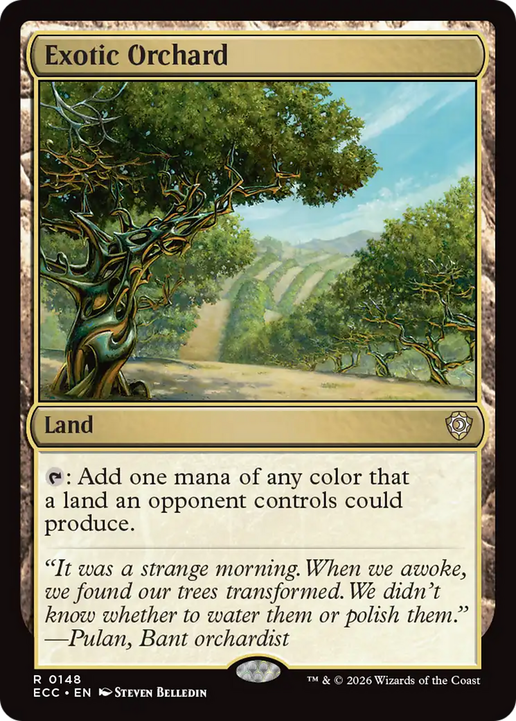 Exotic Orchard [Lorwyn Eclipsed Commander] | Impulse Games and Hobbies