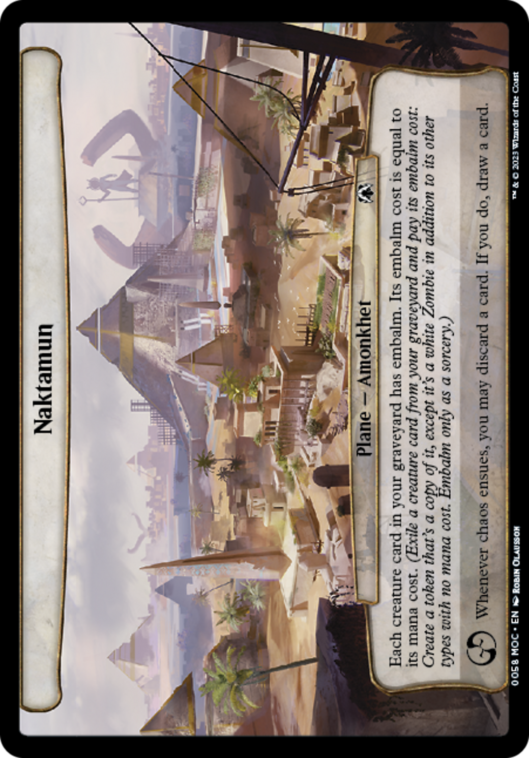 Naktamun [March of the Machine Commander] | Impulse Games and Hobbies