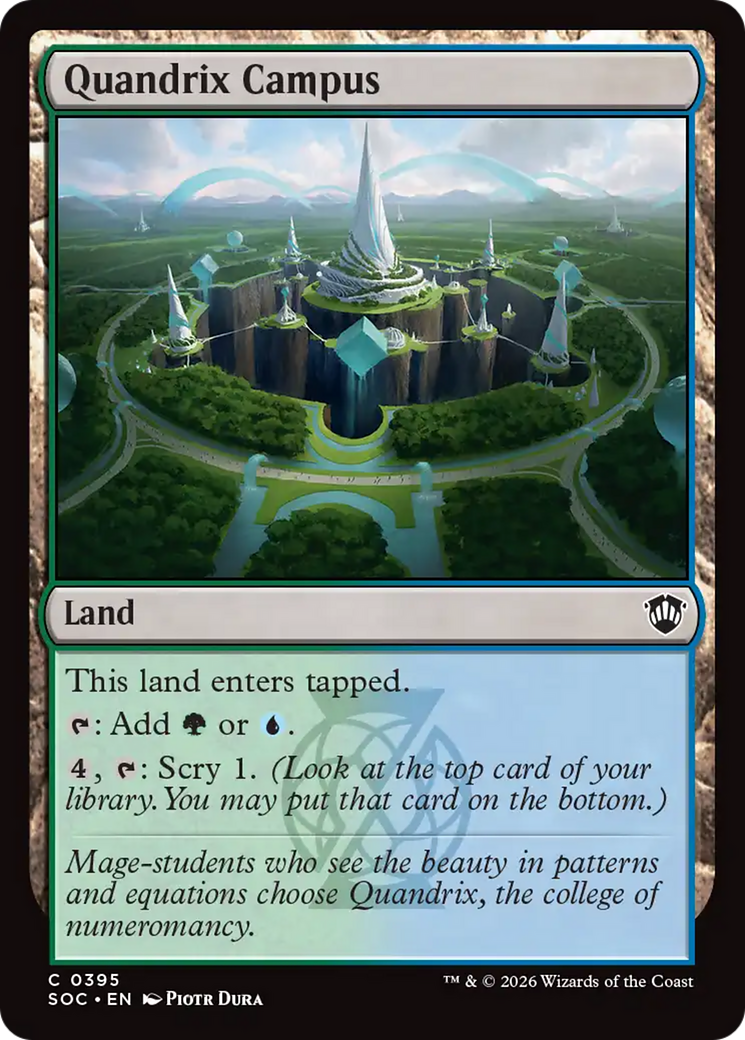 Quandrix Campus [Secrets of Strixhaven Commander] | Impulse Games and Hobbies
