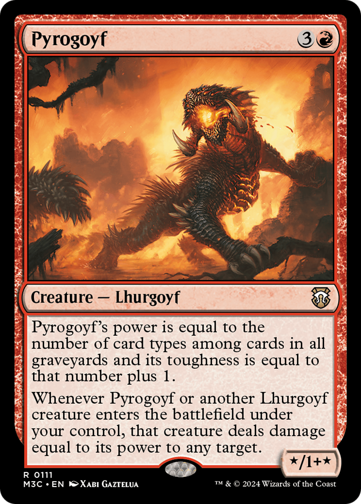 Pyrogoyf [Modern Horizons 3 Commander] | Impulse Games and Hobbies