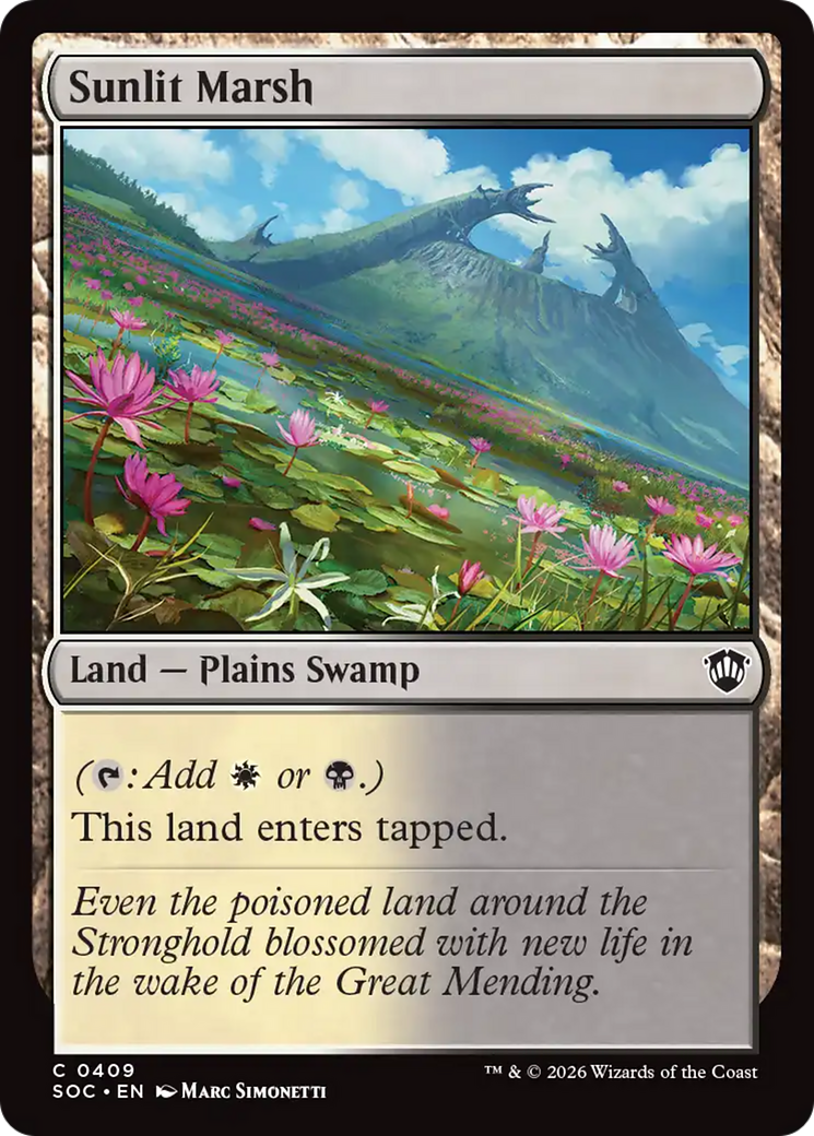 Sunlit Marsh [Secrets of Strixhaven Commander] | Impulse Games and Hobbies