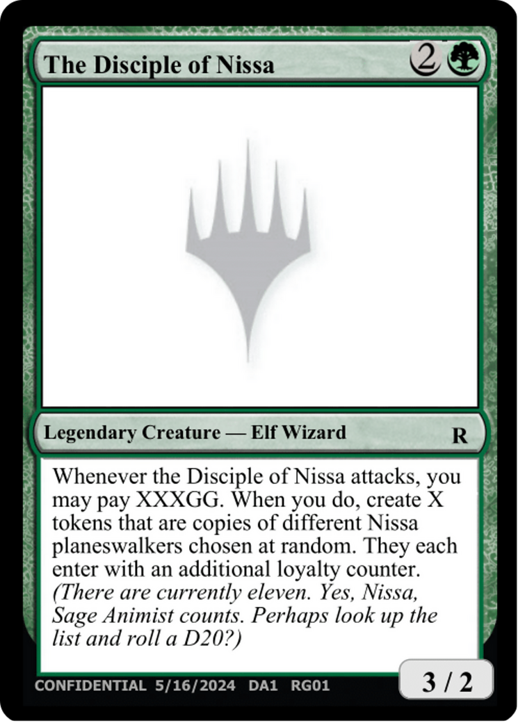 The Disciple of Nissa [Unknown Event] | Impulse Games and Hobbies