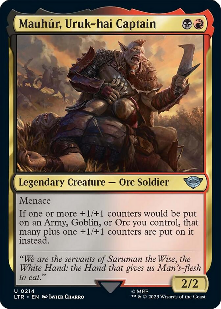 Mauhur, Uruk-hai Captain [The Lord of the Rings: Tales of Middle-Earth] | Impulse Games and Hobbies