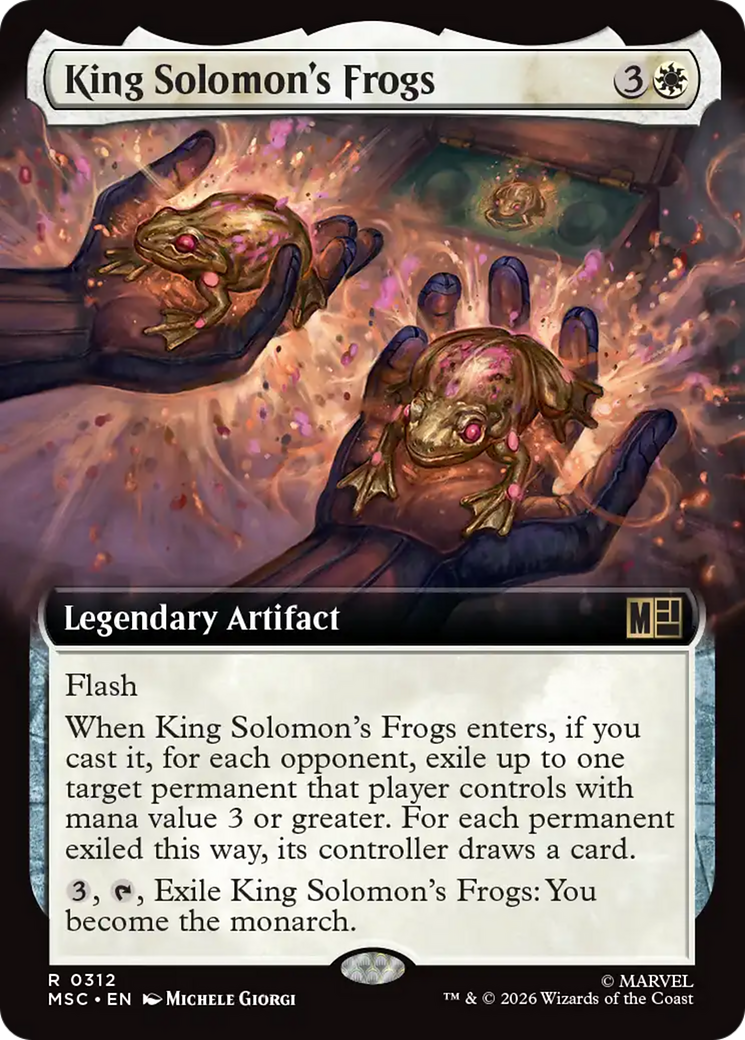 King Solomon's Frogs (Extended Art) [Marvel Super Heroes Commander] | Impulse Games and Hobbies