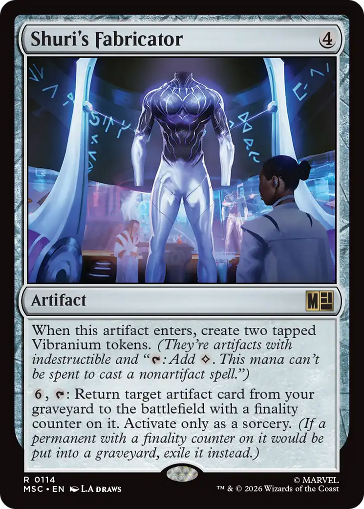 Shuri's Fabricator (Surge Foil) [Marvel Super Heroes Commander] | Impulse Games and Hobbies