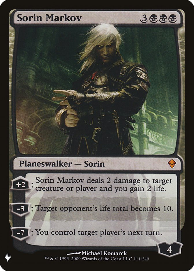 Sorin Markov [Mystery Booster] | Impulse Games and Hobbies