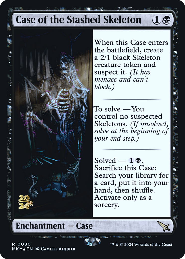 Case of the Stashed Skeleton [Murders at Karlov Manor Prerelease Promos] | Impulse Games and Hobbies