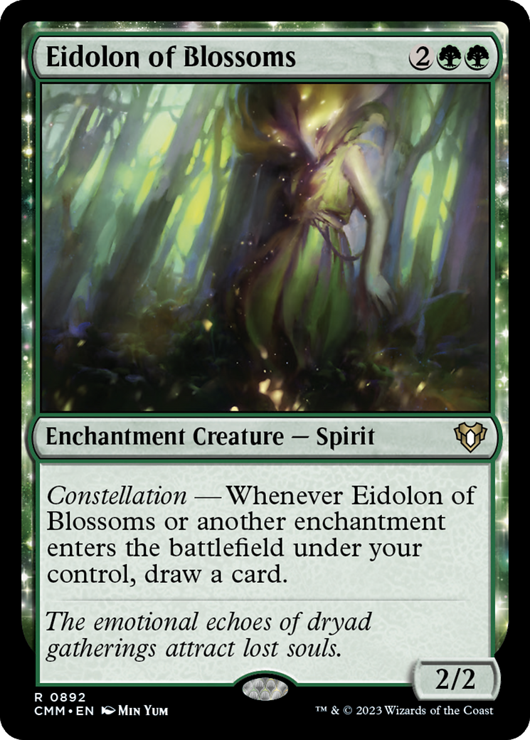 Eidolon of Blossoms [Commander Masters] | Impulse Games and Hobbies