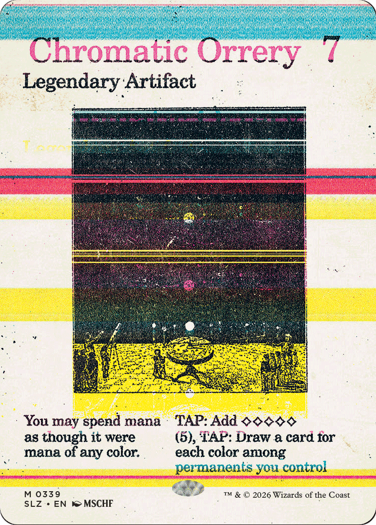 Chromatic Orrery (0339) [Secret Lair x MSCHF: The Zeta Set] | Impulse Games and Hobbies