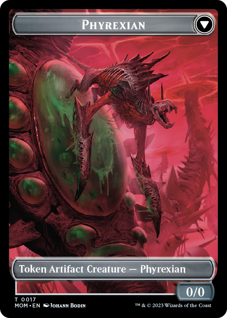 Incubator // Phyrexian (17) Double-Sided Token [March of the Machine Tokens] | Impulse Games and Hobbies