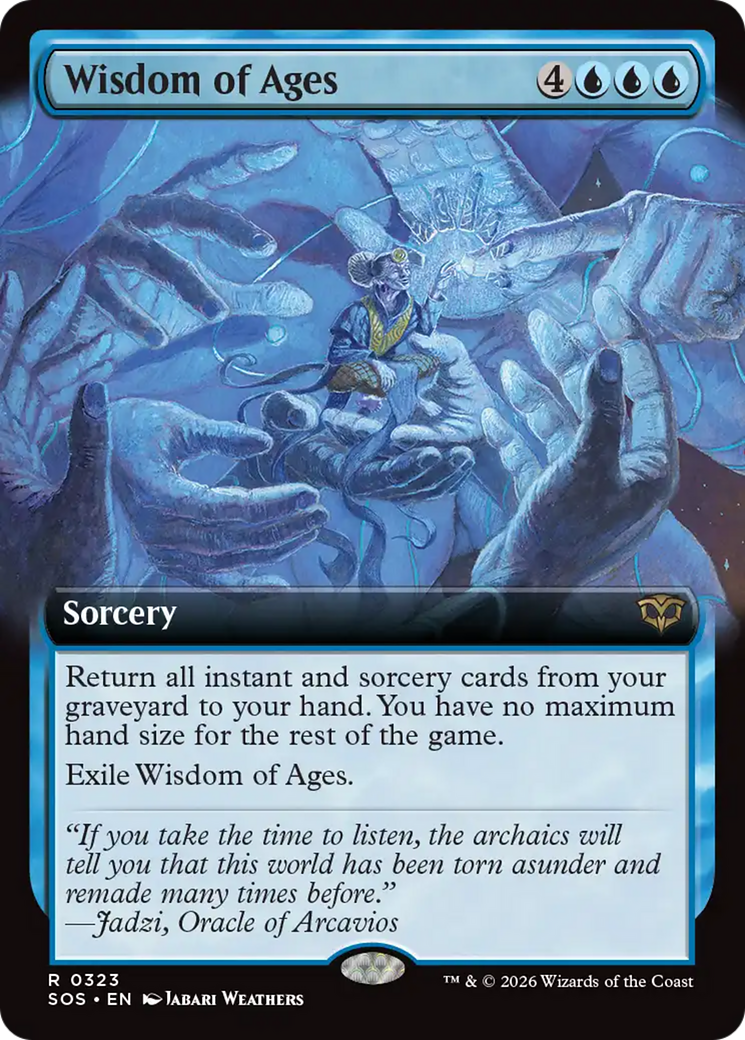 Wisdom of Ages (Extended Art) [Secrets of Strixhaven] | Impulse Games and Hobbies