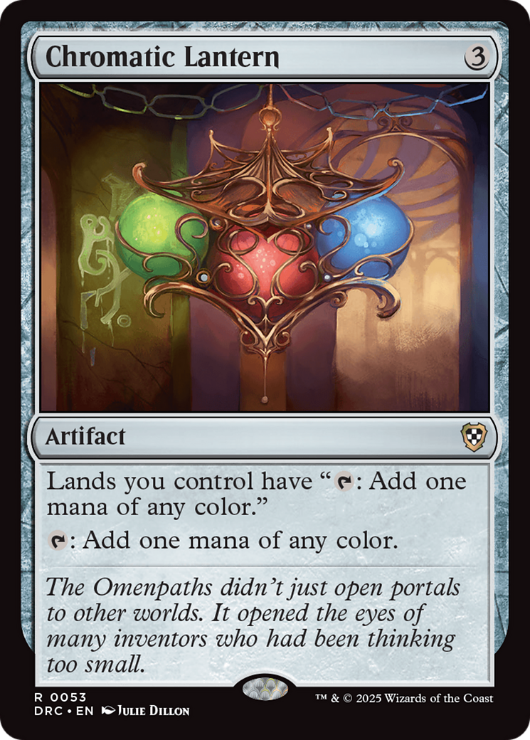 Chromatic Lantern [Aetherdrift Commander] | Impulse Games and Hobbies