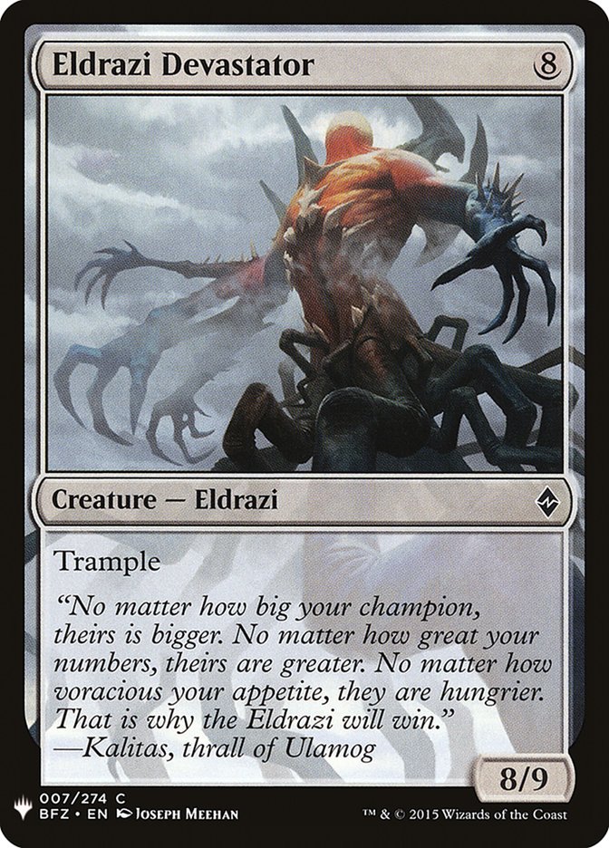 Eldrazi Devastator [Mystery Booster] | Impulse Games and Hobbies