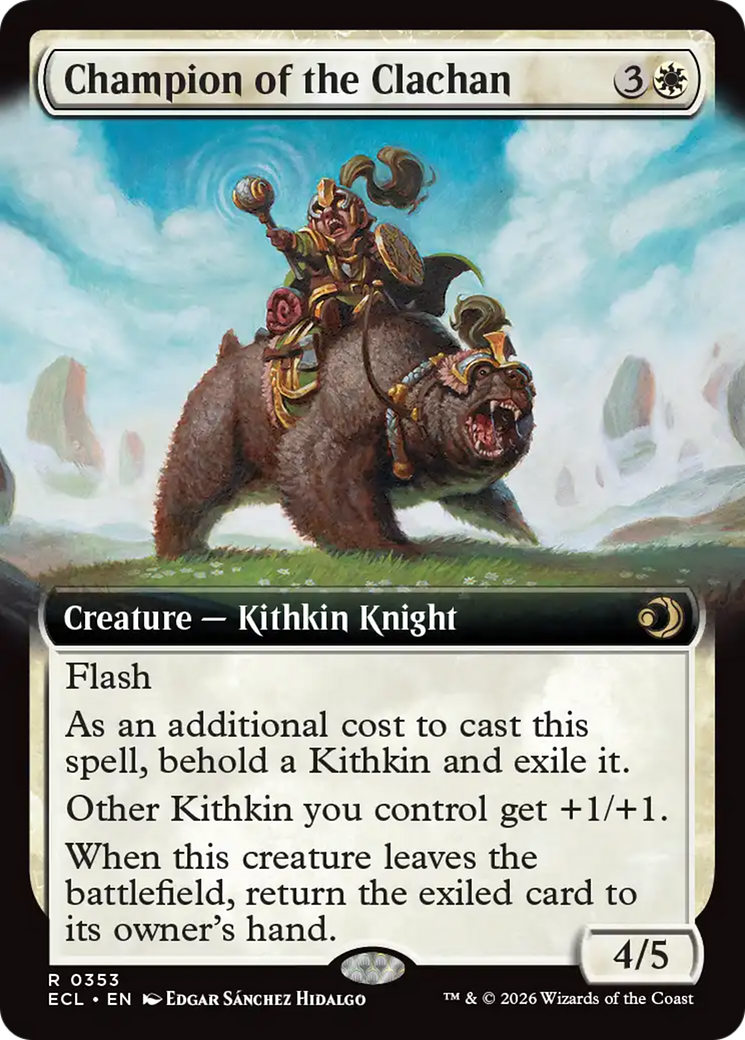 Champion of the Clachan (Extended Art) [Lorwyn Eclipsed] | Impulse Games and Hobbies