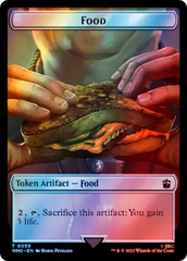 Fish // Food (0059) Double-Sided Token (Surge Foil) [Doctor Who Tokens] | Impulse Games and Hobbies