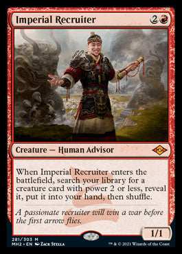 Imperial Recruiter (Foil Etched) [Modern Horizons 2] | Impulse Games and Hobbies