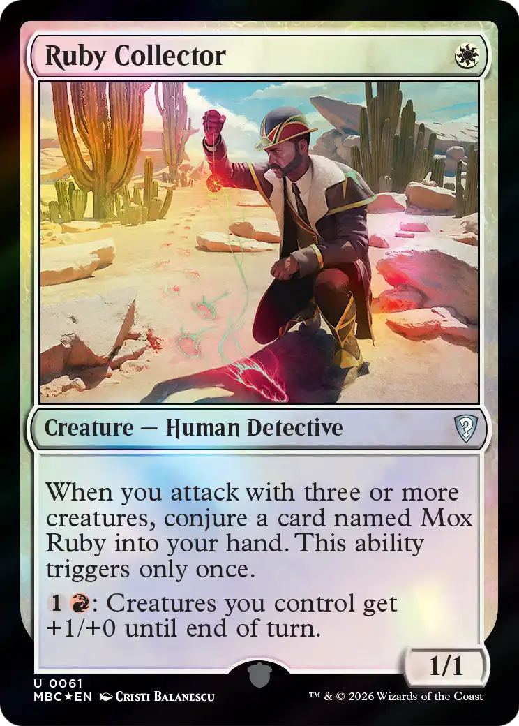 Ruby Collector [Mystery Booster: Commander Edition] | Impulse Games and Hobbies