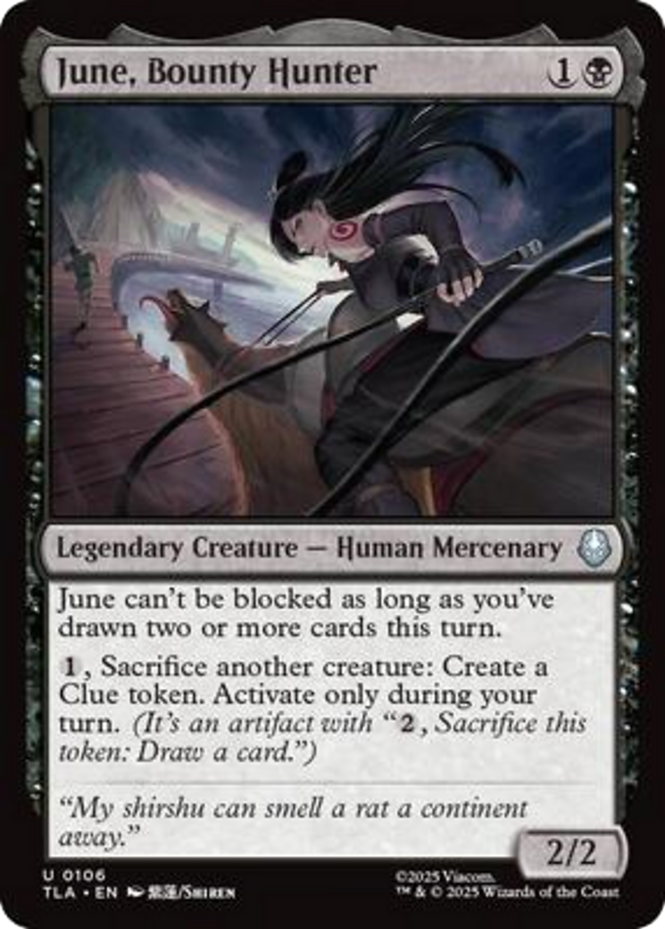 June, Bounty Hunter [Avatar: The Last Airbender] | Impulse Games and Hobbies