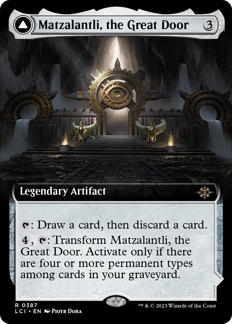 Matzalantli, the Great Door // The Core (Extended Art) [The Lost Caverns of Ixalan] | Impulse Games and Hobbies