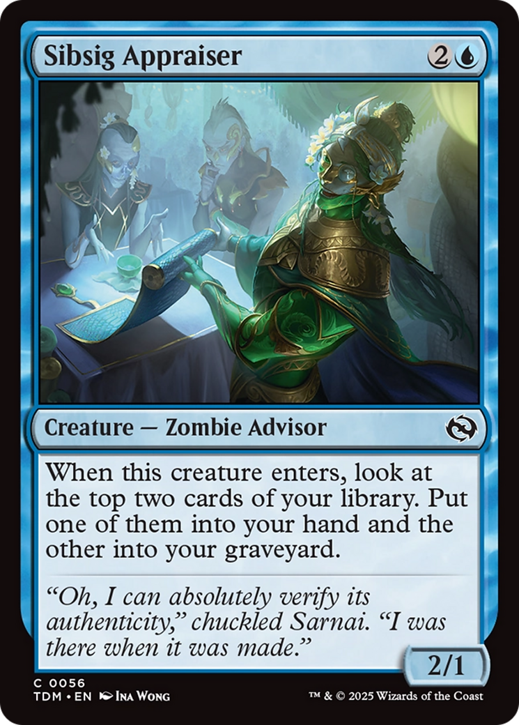 Sibsig Appraiser [Tarkir: Dragonstorm] | Impulse Games and Hobbies
