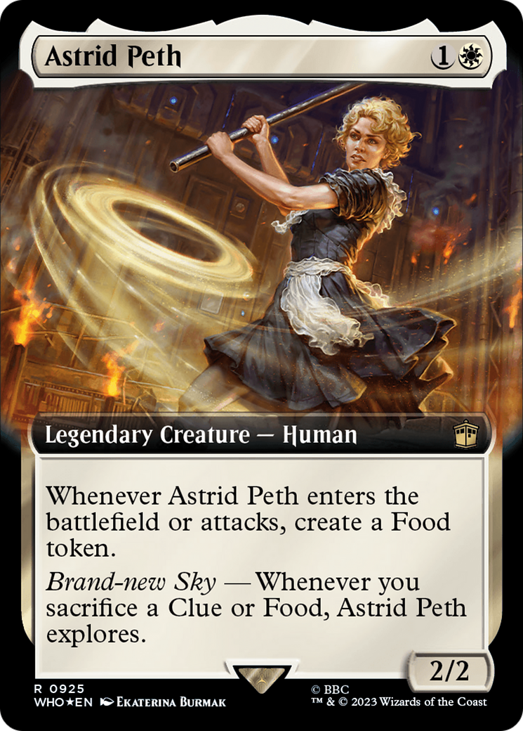 Astrid Peth (Extended Art) (Surge Foil) [Doctor Who] | Impulse Games and Hobbies