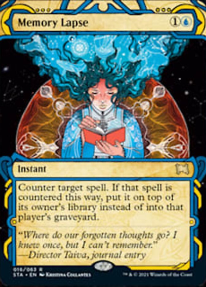 Memory Lapse (Foil Etched) [Strixhaven: Mystical Archive] | Impulse Games and Hobbies