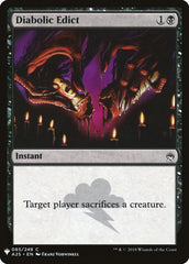 Diabolic Edict [Mystery Booster] | Impulse Games and Hobbies