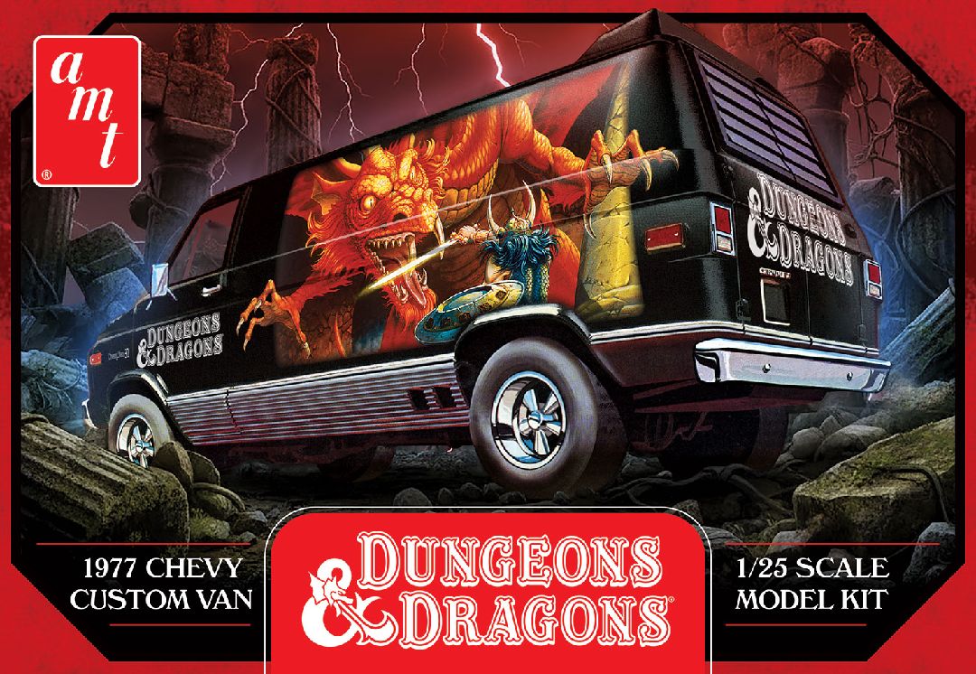 AMT 1/25 1974 Chevy Van Dungeons & Dragons (Level 2) | Impulse Games and Hobbies