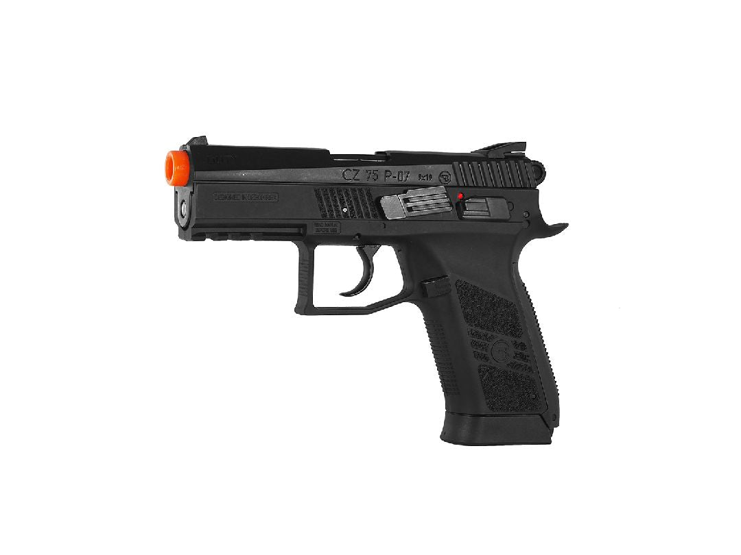 ASG CZ 75 P-07 Duty Airsoft gun, CO2 non-blowback - Black | Impulse Games and Hobbies