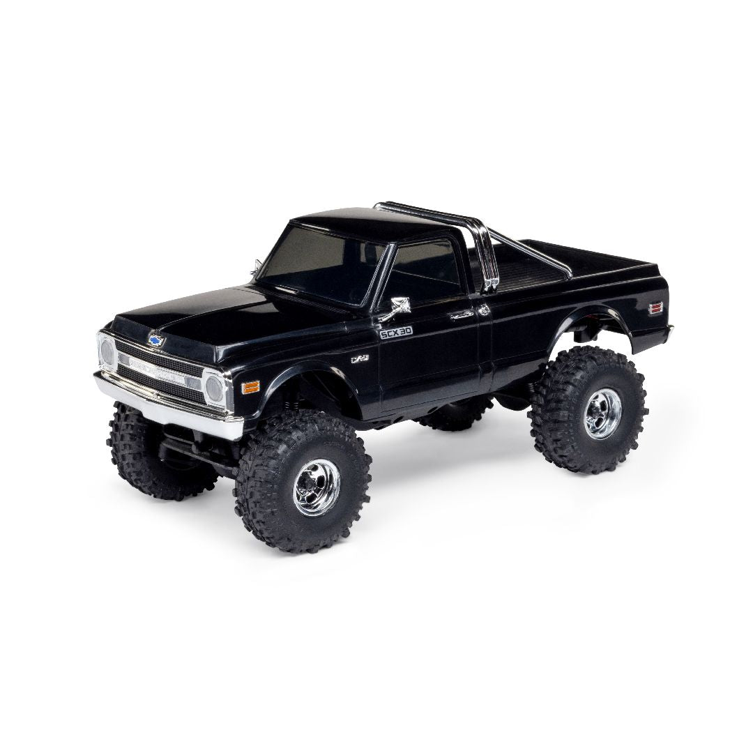 Axial 1/30 SCX30 Chevrolet K10 Brushed 4x4 RTR (B&C Incl) Black | Impulse Games and Hobbies