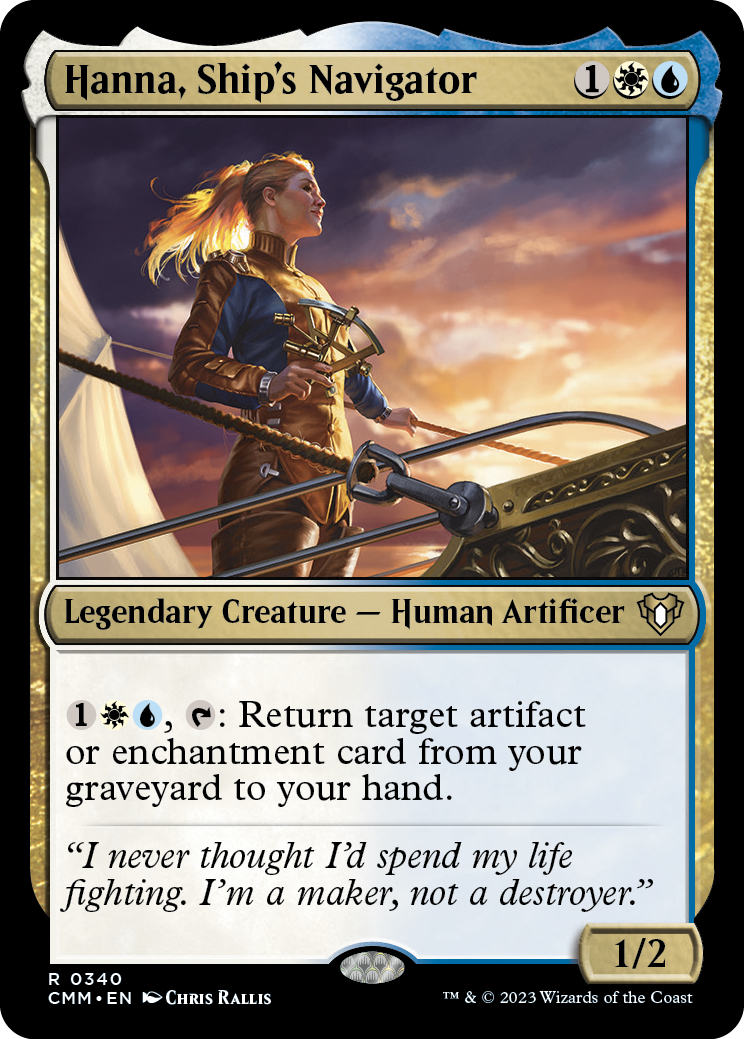 Hanna, Ship's Navigator [Commander Masters] | Impulse Games and Hobbies