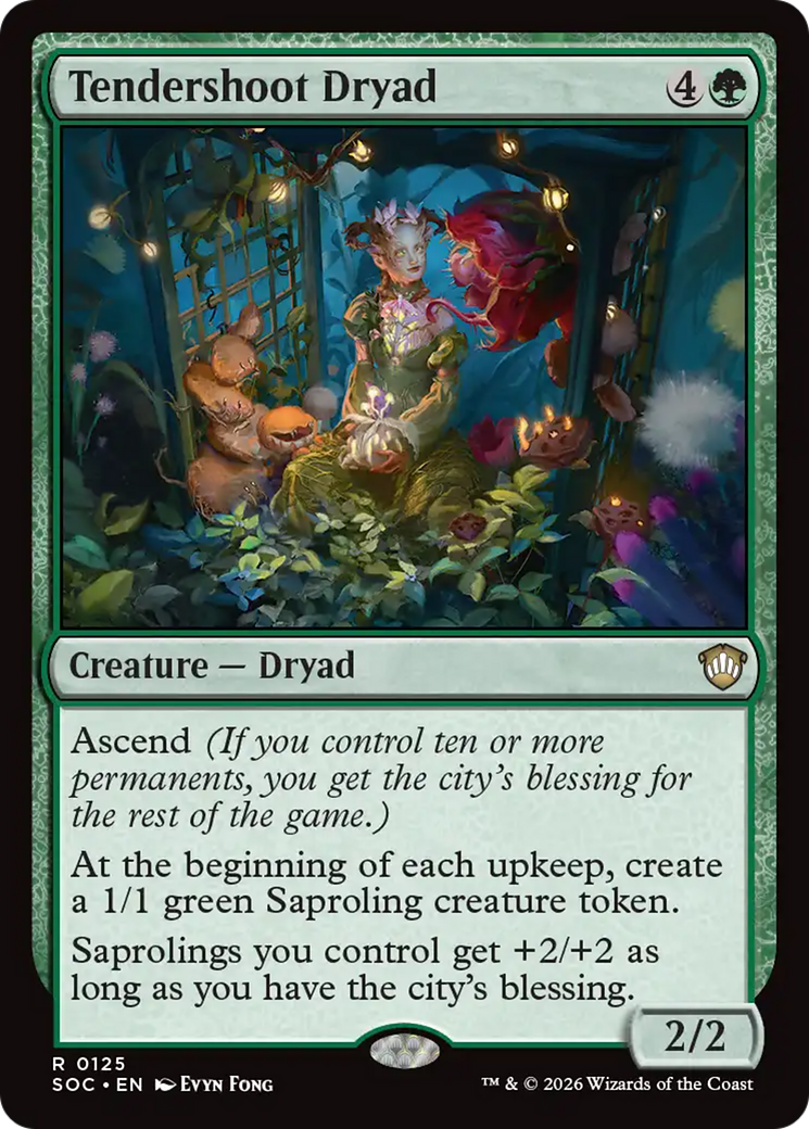 Tendershoot Dryad [Secrets of Strixhaven Commander] | Impulse Games and Hobbies