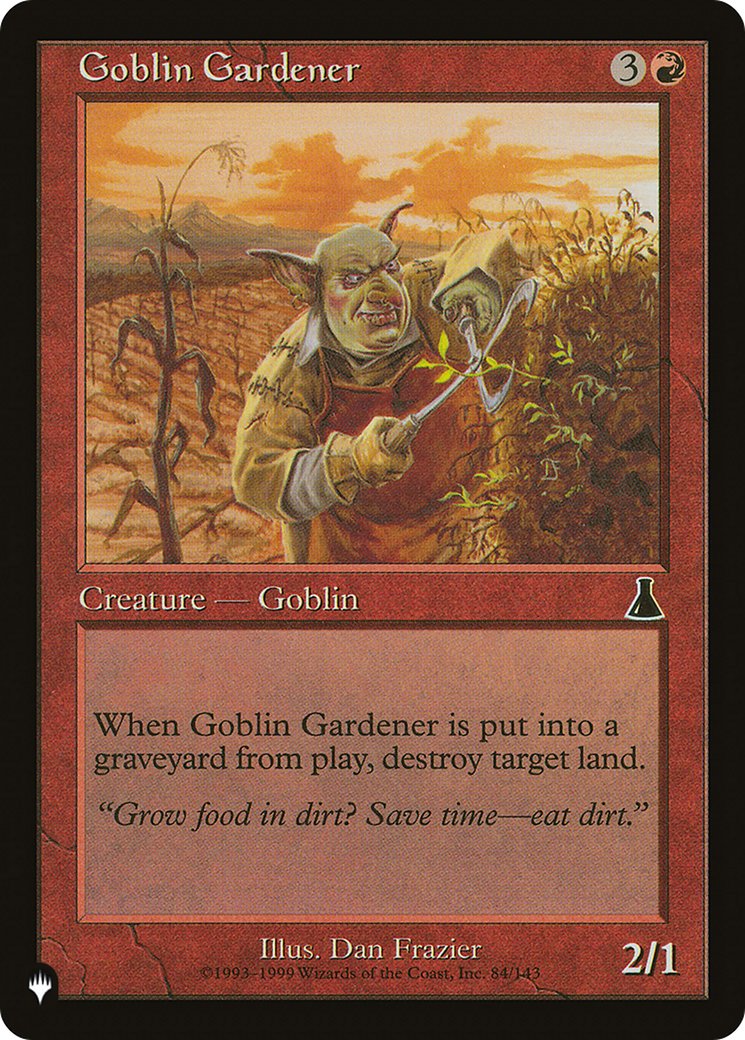 Goblin Gardener [The List Reprints] | Impulse Games and Hobbies