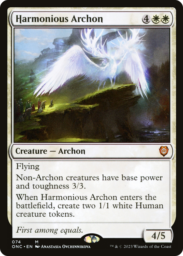 Harmonious Archon [Phyrexia: All Will Be One Commander] | Impulse Games and Hobbies